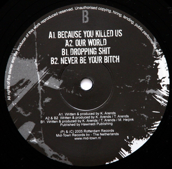 Our World back label