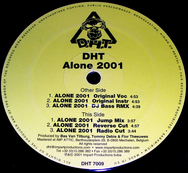 Alone 2001 front cover