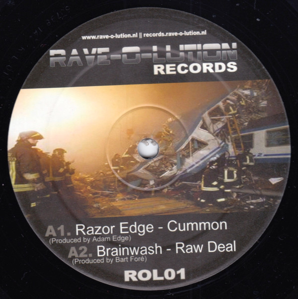Rave-O-Lution Records 01 front label