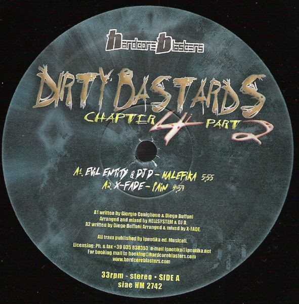 Dirty Bastards Chapter 4 Part 2 front label