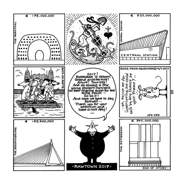 Rode Pruik front label