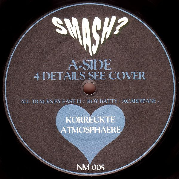 Korreckte Atmosphaere front label