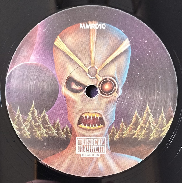 The 10th Musical Mayhem front label
