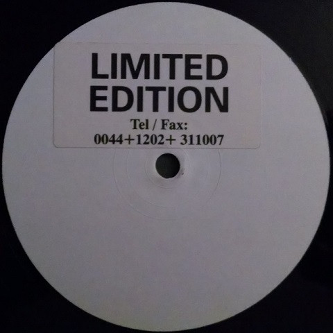 Phobia E.P. back cover