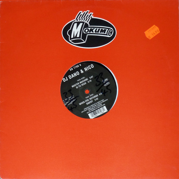 Master Machine front label