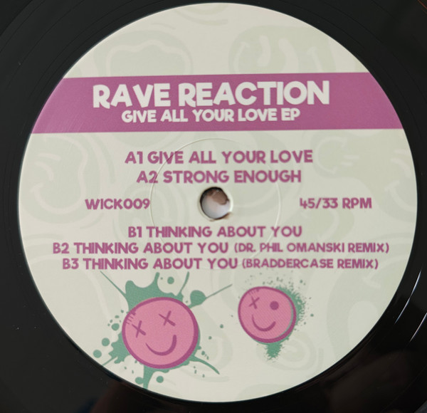 Give All Your Love EP front label