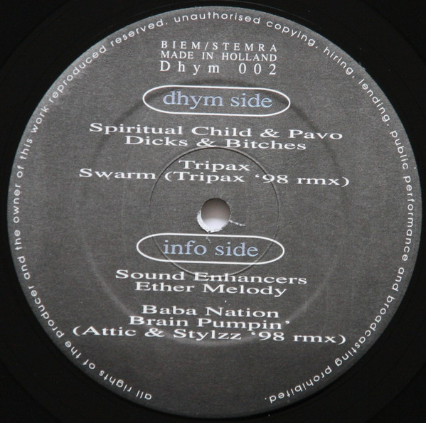 Peaz To Eaz EP front label