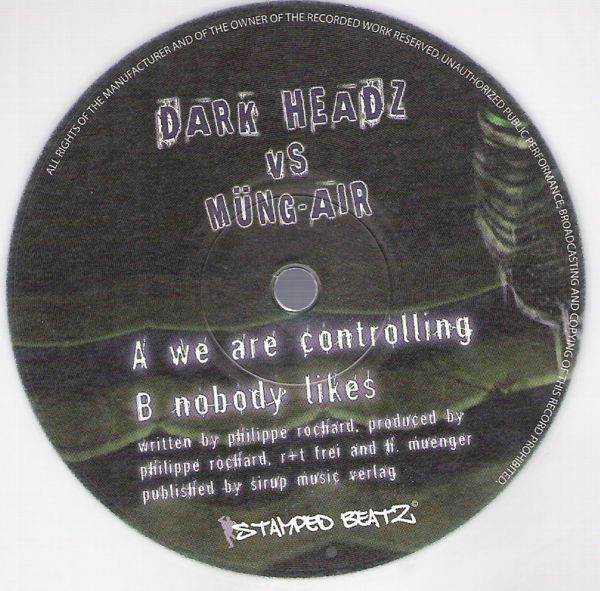 We Are Controlling E.P. back label