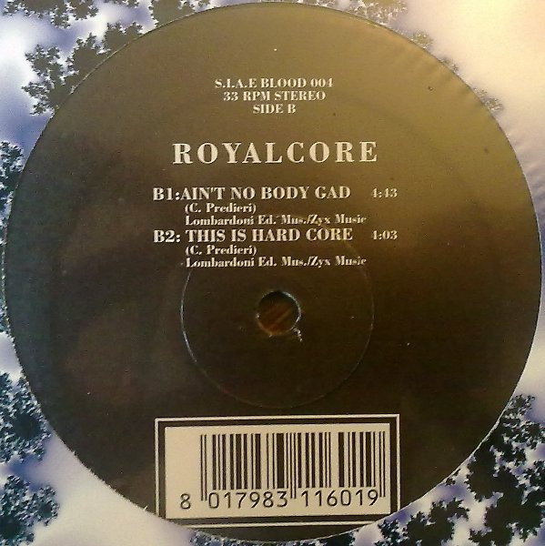 I Wanna Dance front label