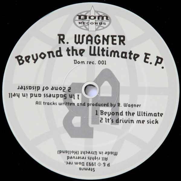 Beyond The Ultimate E.P. front label