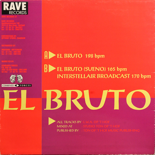 El Bruto back cover