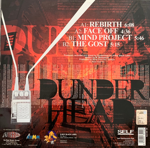 Padalinomix EP back cover