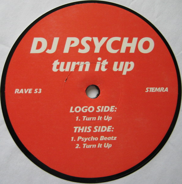 Turn It Up front label