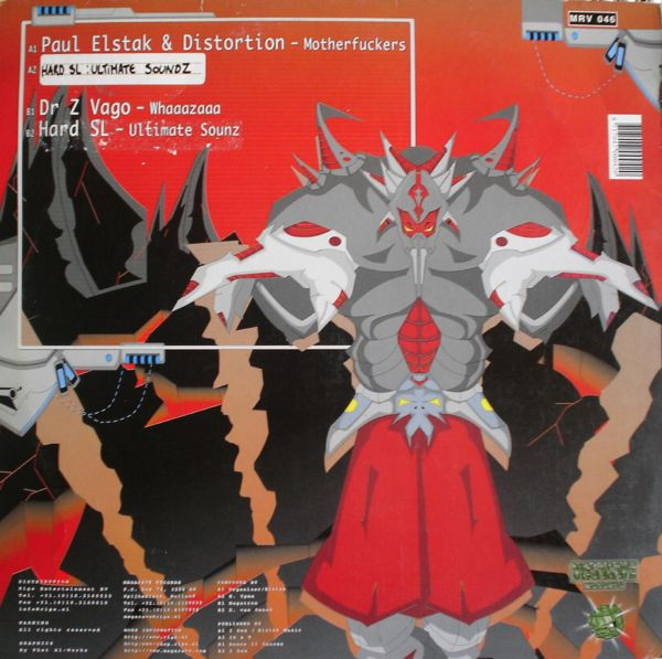 Members Of Megarave 2001 back cover