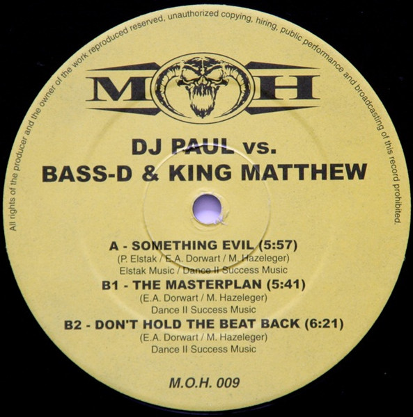 Something Evil front label