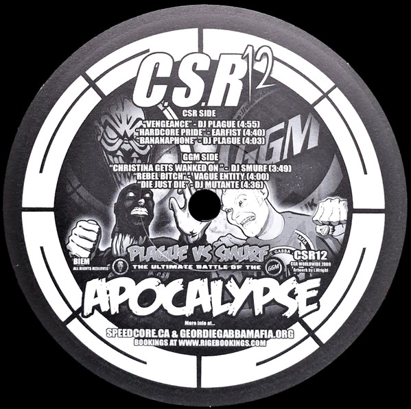 The Ultimate Battle Of The Apocalypse back label