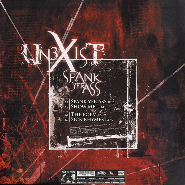 Spank Yer Ass back cover