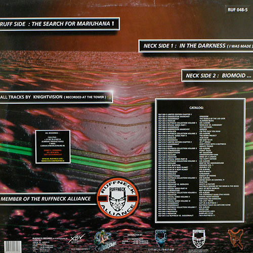 The Search For Mariuhana ! back cover