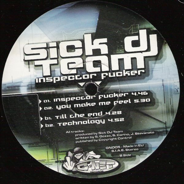 Inspector Fucker back cover