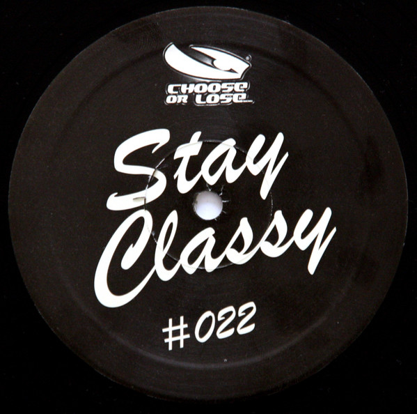 Stay Classy back label