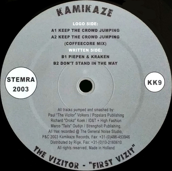 First Vizit front label