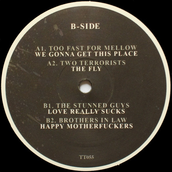 Terror Traxx Classics Volume 1 back label