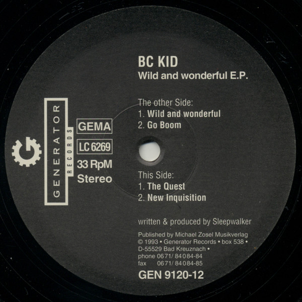 Wild And Wonderful E.P.