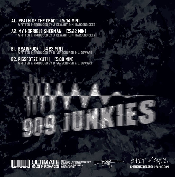 Sherman Filter Bitch EP back cover