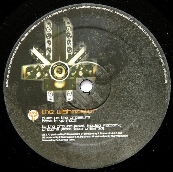 Ground Pressure front label