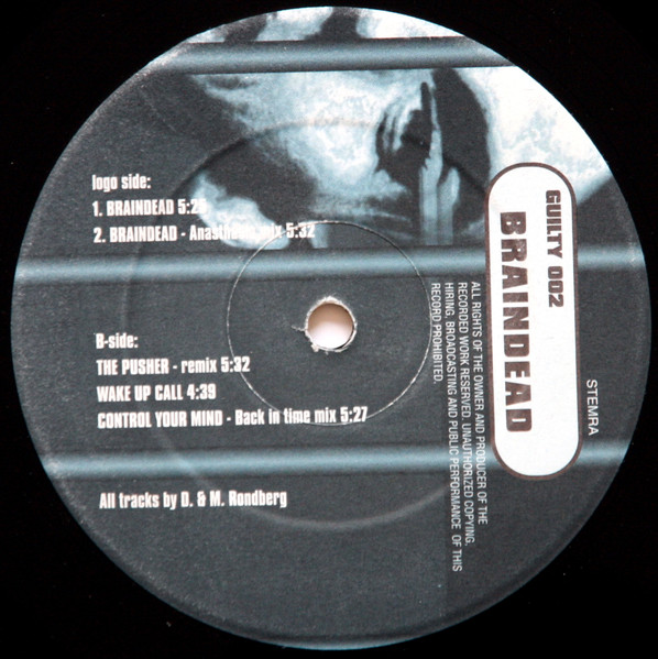 Braindead back label