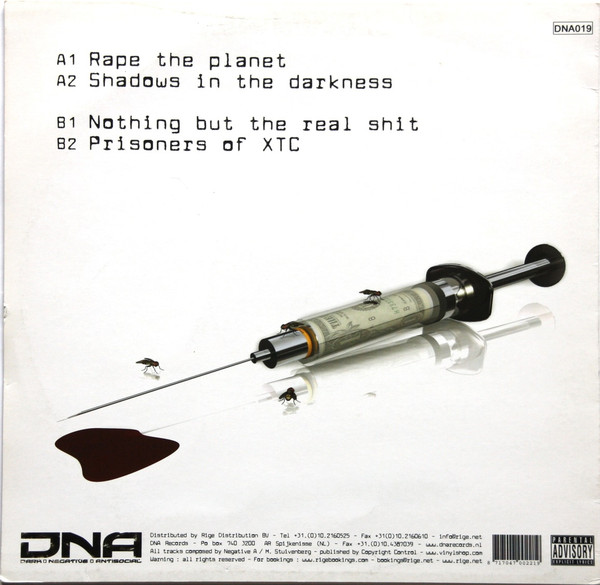 Nothing But The Real Shit back cover