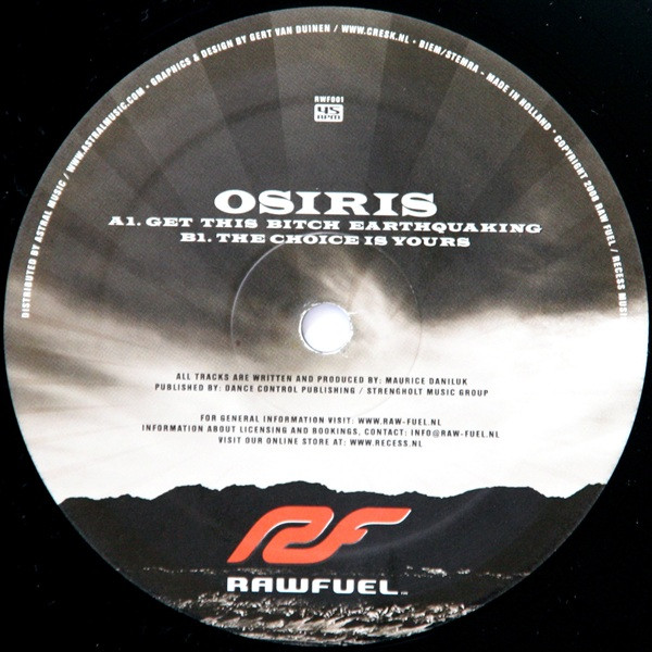 Get This Bitch Earthquaking front label