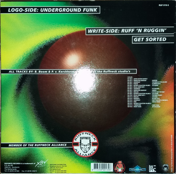 Underground Funk back cover
