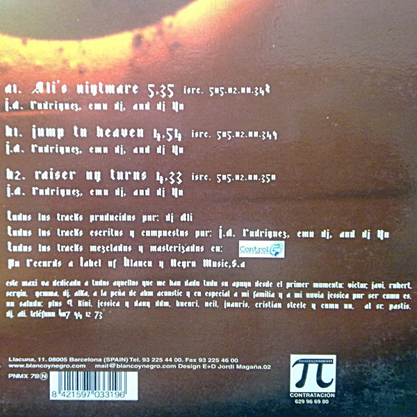 The Dead Of Soul front label