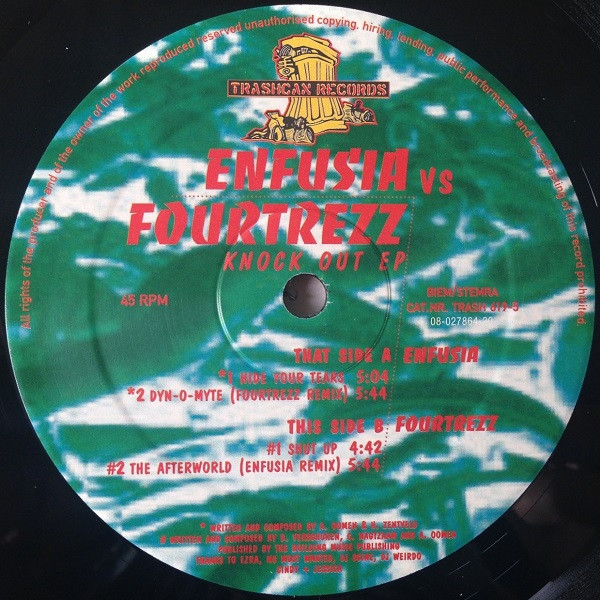 Knock Out EP front label
