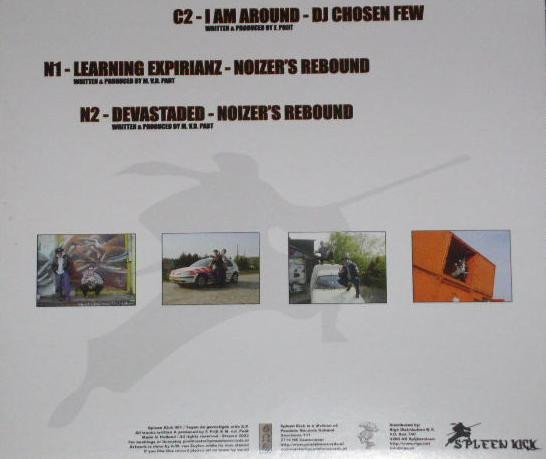 Tegen De Gevestigde Orde E.P. back cover