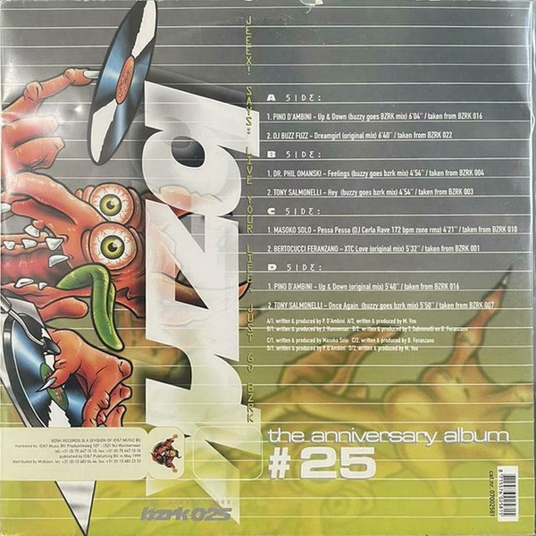 The Anniversary Album back cover