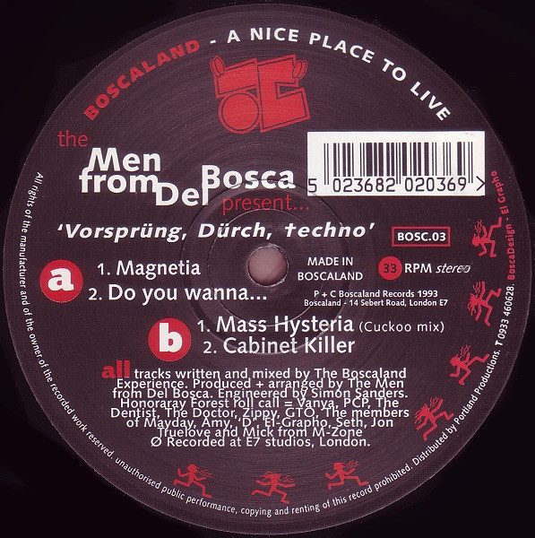 'Vorsprüng, Dürch, Techno'