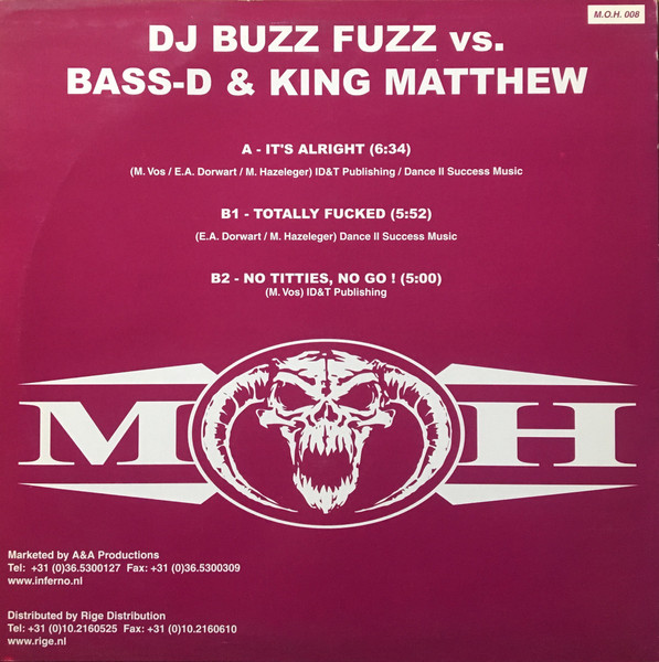 It's Alright back cover