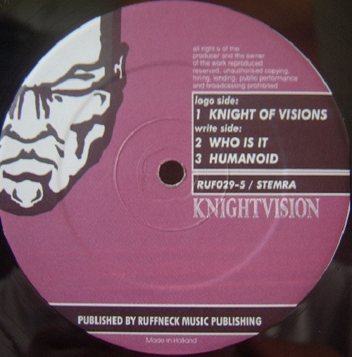 Knight Of Visions front label