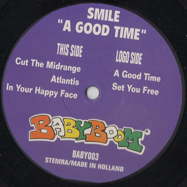 A Good Time front label