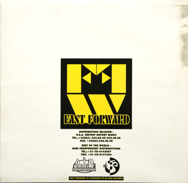 First DJ On The Moon E.P. back cover