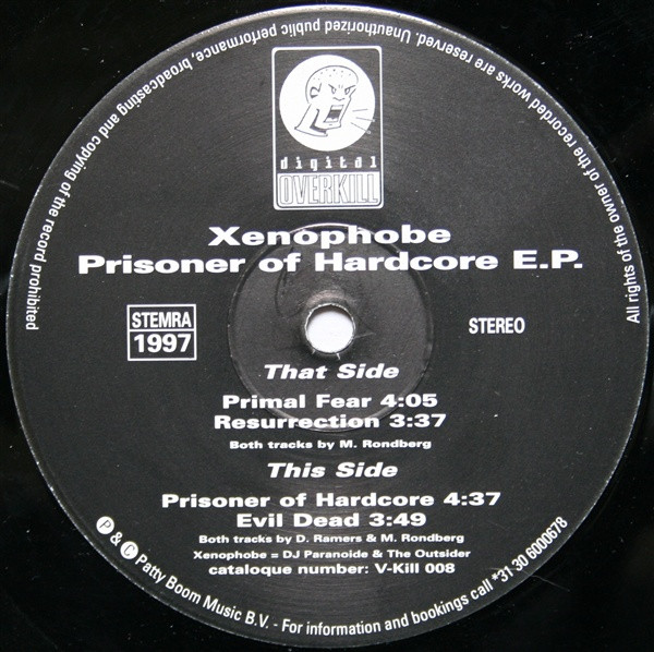 Prisoner Of Hardcore E.P.