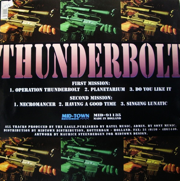 Operation Thunderbolt back cover