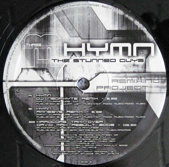 Hymn - Remixing Project 3 back label