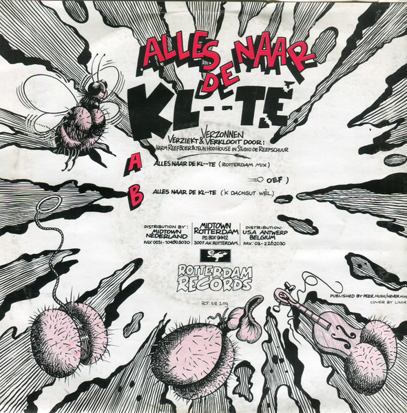 Alles Naar De Kl--te back cover