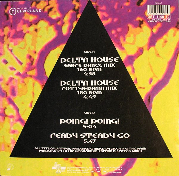 Delta House back cover