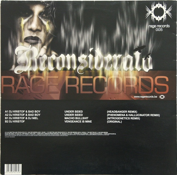 Reconsiderato back cover