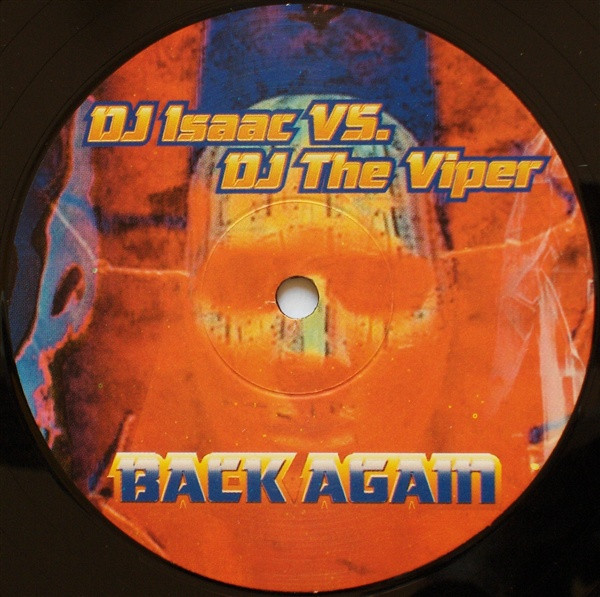 Back Again back label