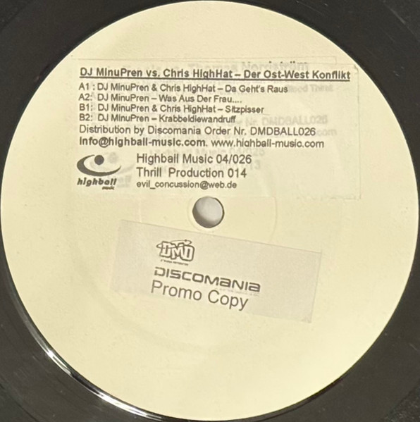 Der Ost-West-Konflikt E.P. back cover